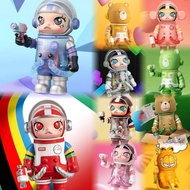 MEGA SPACE MOLLY100%   Molly Anniversary series astronaut   MOLLY V3 Blind Box Handmade MEGA SPACE V