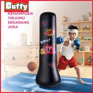 Duffy Toys 150Cm Standing Boxing Punching Bag for Children Inflatable Kids Training Target Boxing