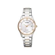 [Citizen] watch collection watch ES0002-57A eco-drive radio watch thin series pair model ladies