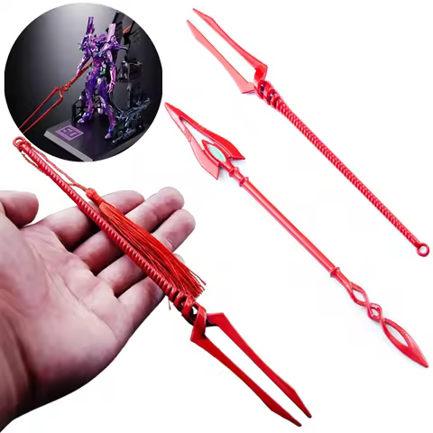 Evangelion Spear of Longinus Metal Weapon Model Anime Action Figures Weapon Model Decorative Ornamen