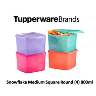 Snowflake Square Round 400ml /1.3L / 2.8L /800mL Airtight Container Food Storage Container Food Cont