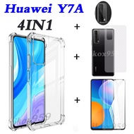 (4IN1) for Huawei Y7A Y9A Y9(2019) Y9prime(2019) Y9S Y8P Y8S Y7/Y7prime(2019) Y7pro(2019) Y6(2019) Y6S Y6P Y6(2018) Temp