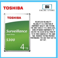 Toshiba 2TB / 4Tb S300 Surveillance Hard Drive