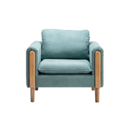 Fortem Fitness-โซฟาผ้า 1 ที่นั่ง รุ่น M8818 76X83X75CM สีเขียว สินค้าคุณภาพดี