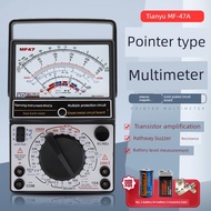 Nanjing Tianyu MF47A/B Pointer Multimeter Mechanical Anti-Burn Multimeter Internal Magnetic Meter Ze