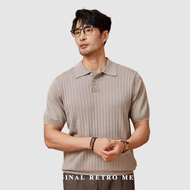 6 warna fesyen Oren kasual Golf Polo T Shirt Lelaki Summer Man Tshirt bernafas Kolar T Shirt Lelaki 