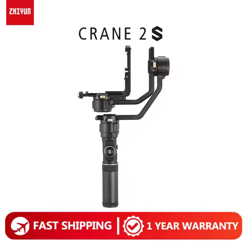 ZHIYUN CRANE 2S 3-Axis Handheld Camera Gimbal Stabilizer Compatible with Sony Fuji Nikon DSLR Mirror
