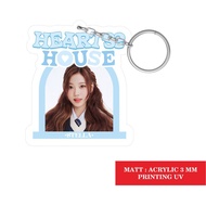 GANTUNGAN Acrylic Keychain H2H hearts2Hearts Fanmeeting HEARTS 2 HOUSE