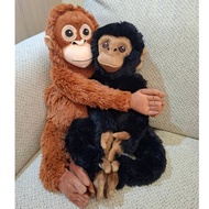IKEA Genuine Daigou Orangutan Doll Orangutan Doll DJUNGELSKOG Stuffed Toy IKEA Monkey Doll Monkey Do