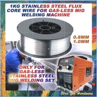 1kg Stainless Steel Flux Core for Gas-less Welding Machine Rod MIG Wire - ER308LN SF308LN / ER308LTO