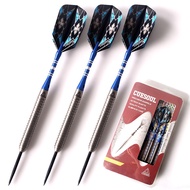 CUESOUL 90% Tungsten Steel Tip Dart Set 24g Professional Steel Tip Darts 3 pieces