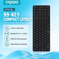 Rapoo E9350L Ultra-slim Multi-mode Rechargeable Wireless Keyboard