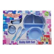 Lusty Bunny Feeding Gift Set | Baby Cutlery contains 6 LB1850