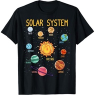 Solar System Planets Science Space Boys  Stem  T-Shirt  New Hot Selling Men's Clothing Featured
