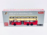 全新 未開封 Tiny 微影 合金 車仔  Scale 1:110 1/110 比例 KMB 九巴 都城嘉慕 MCW Metrobus 12米 M1 3M 3M1 CN870 半紅色 ( 路線 九龍塘