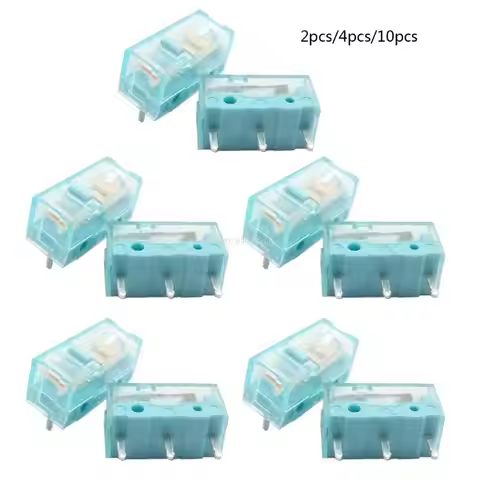 Kailh Blue 8.0 Mouse Micro Micro Button Gold Contactor 90 Million Life 3 Pin Blue Dot