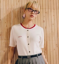 maison KEEPS | Mirin Knitted Top | เสื้อไหมพรมแขนสั้น