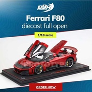 [Chengyi Pre-Sale] BBR 1: 18 Ferrari Ferrari F80 Metal Red Alloy Full Driving Model
