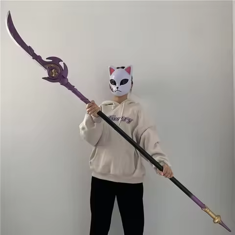 180cm Oversized Engulfing Lightning Sword Genshin Impact Sword Raiden Shogun Sword Cosplay Weapon Pr