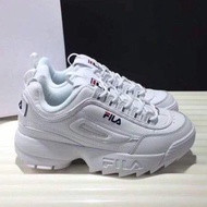 Korean running FILA Disruptor 2 Sneakers Women's shoes Class-A