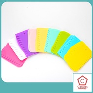 Baking Scraper Food Grade *B SCRAPER* plastic trapezoidal rice noodle scraper multifunctional