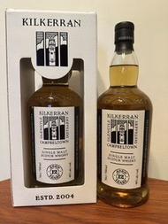 Kilkerran 12 Years Old Single Malt Scotch Whisky 齊克倫12年蘇水單一麥芽威士忌