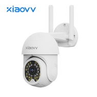 XIAOVV P12 Outdoor Cctv Camera 360° WIFI Wireless Connect Phone Remote Control 1296P FHD IP65 Waterp