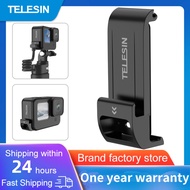 TELESIN For Gopro 11 10 9 Waterproof Side Cover Easy Removable Type-C Charging Cover Port For Gopro 11 Hero 9 10 11 Battery