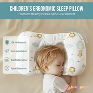 Children Pillow Zoned Cooling Kids Ergonomic Pillow