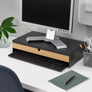 IKEA 💯 ELLOVEN Monitor Stand With Drawer  | Tempat Letak Laptop Berlaci / Laptop Stand / Stand Berlaci