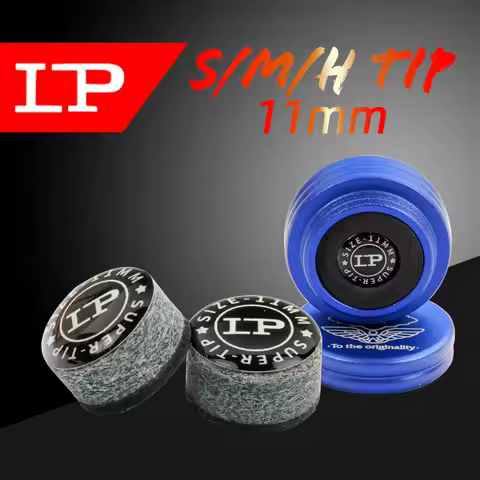 LP Dream Billiards Snooker Super Cue Tip With Cushion 11mm S M H for billiard accessories
