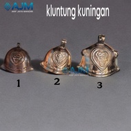 Kluntung brass cow bell brass bell cow necklace fence bell 1 pcs