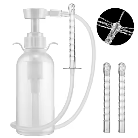 300ml Feminine Vaginal Douche Anal Douche Cleaner Enema Anal Vagina Cleaning Kit Enema Bottle Pump E