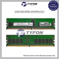 HPE 16GB (1 x 16GB) Dual Rank 2RX8 DDR4 2666MHz PC4-21300 ECC Registered Server RAM 840756-091 86884