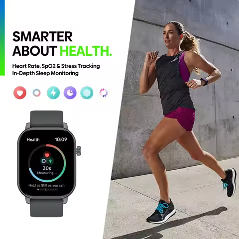 Zeblaze GTS 3 GPS Smart watches for man woman kids Make/Receive Calls Heart Rate SpO2 Slipping Stres