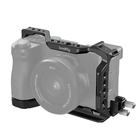 SmallRig Camera Cage Kit for Sony A6700 with Baseplate&Dual Cold Shoe Mount Plate Studio Expansion K