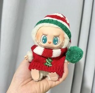 Labubu衫 聖誕系列 (labubu clothing 坐坐派對take a seat Labubu 馬卡龍labubu•Labubu 拉布布服裝 for popmart) LABUBU1025