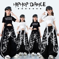 Kids Dance Outfit Hip Hop Shirt Hiphop Costume Kids Crop Top Kids Girl Jazz Dance Costume Kids Catwa