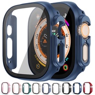 News Originally Glass + S11 Case For Apple Watch series 9 Ultra 2 49mm 49 mm 41mm 45mm smartwatch PC