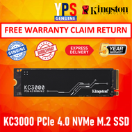 Kingston SSD KC3000 PCIe 4.0 NVMe M.2 2280 SSD 512GB / 1024GB / 2048GB / 4096GB Solid State Drive [24H SHIP-OUT]