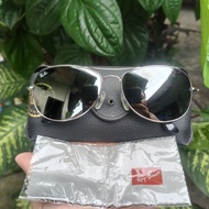 Kacamata vintage merk Rayban Cockpit RB3362 Italy