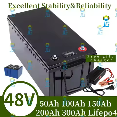 AA# 48V 50Ah 100Ah 150Ah 200Ah 300Ah Lifepo4 Lithium Battery pack bluetooth Parellel for Solar syste