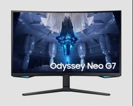 💥現貨發售💥32吋 4K 3840*2160 165Hz 1ms Odyssey Neo G7 Mini-LED 1000R 曲面電競顯示器 LS32BG750NCXXK