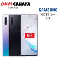 SAMSUNG GALAXY NOTE 10+ 5G N976 (12+256GB)ORIGINAL IMPORT SET( USED) Snapdragon 855