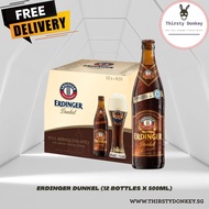 Erdinger Dunkel - 12 bottles x 500ml  (BBD: 05/2026)