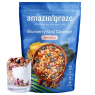 [AMAZIN' GRAZE] 堅果穀物燕麥脆片 (250g/袋) 多口味-藍莓枸杞口味