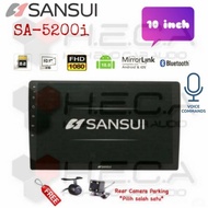 SANSUI SA-5200i Android 10 inch Universal Head Unit Tape Double Din &amp;