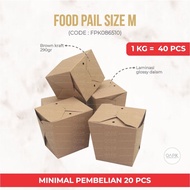 FOOD PAIL M, FOOD Packaging, FOOD Packaging, FOOD Box, Snack Box, Cake Box