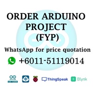 FYP - Order Final Year Project | Arduino | ESP32 | Blynk | Matlab | IoT | Nodemcu | Robotic | Electr