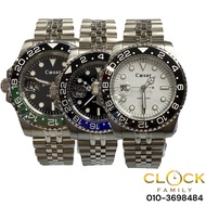 Caesar Sapphire Glass Silver Stainless Steel Men Watch CA-1040M-SS